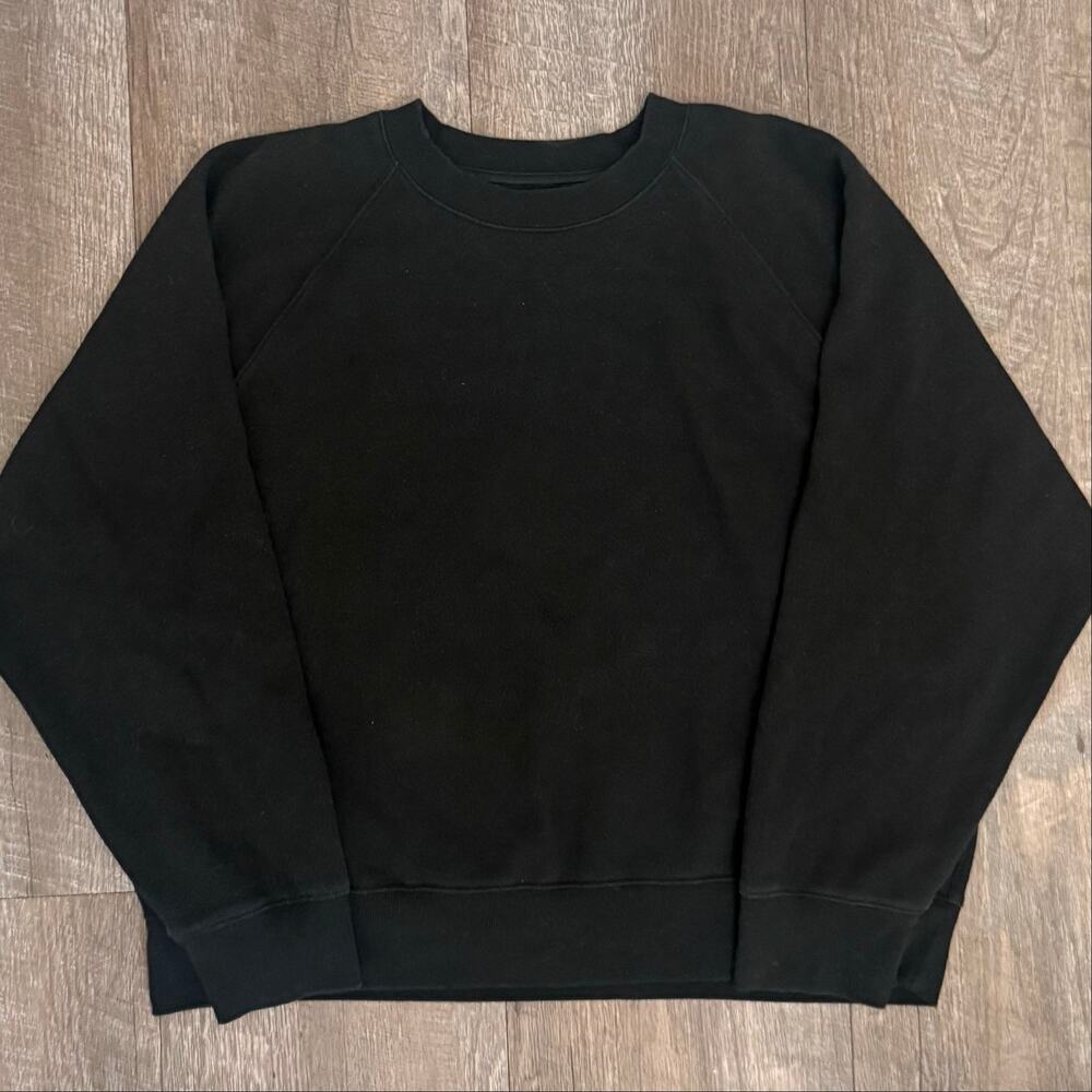 Victoria's Secret Women's XL Black Crewneck Sweatshirt